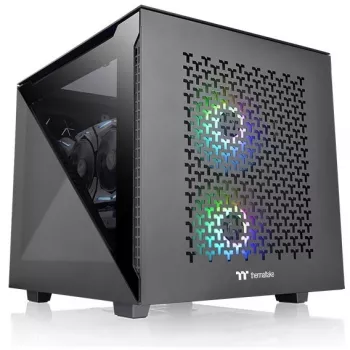 Obudowa PC Thermaltake Divider 200 TG Air Micro Tower Czarna