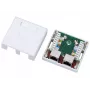 Alantec RJ45 złącze żeńskie do przewodu GN004, białe