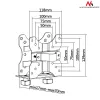Uchwyt do mini PC MC-720 NUC MAC CPU