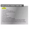 Szlifierka kątowa DeWALT DWR490 — 2200 W, tarcza 230 mm, 6600 obr./min, 5,2 kg