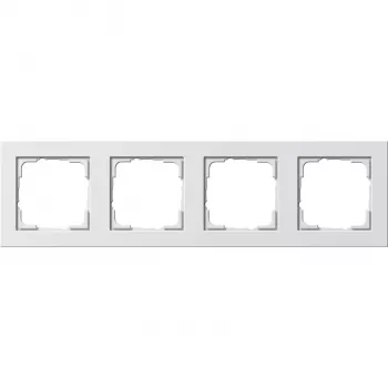 Rama bezśrubowa GIRA 0214 29 biała, 80,8×294,7×9,3 mm