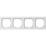 Rama bezśrubowa GIRA 0214 29 biała, 80,8×294,7×9,3 mm