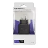 Ładowarka sieciowa QOLTEC 50186 do smartfonów i tabletów, 5 V 3,4 A, 17 W, 2× USB, czarna
