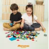 Zestaw konstrukcyjny Marioinex Mini Waffle Constructor — 141 elementów, wielokolorowy, dla dzieci od 5 lat