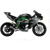 Model motocykla LEGO Technic Kawasaki Ninja H2R 42170 — replika w skali 1:1, 643 elementy, instrukcja, dla wieku 10+