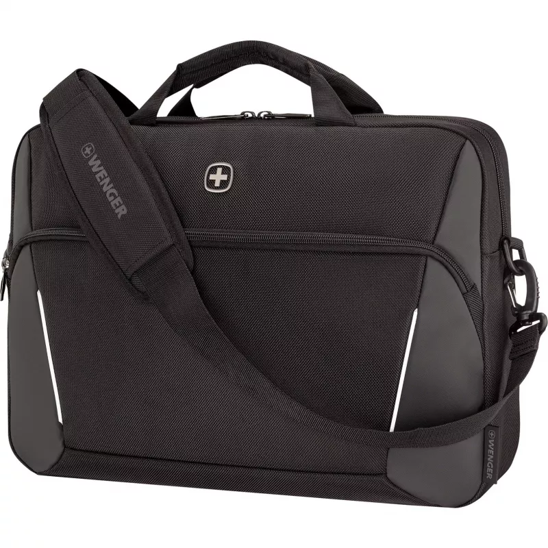 Torba na laptopa Wenger XE Compact Brief 16 z kieszenią na tablet, czarna