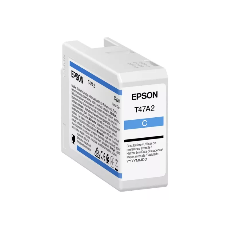 Wkład atramentowy Epson UltraChrome Pro 10 T47A2 Cyjan oryginalny wkład