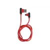 Kabel USB NATEC NKA-1201 USB 2.0 1m USB A USB C Czarny Czerwony