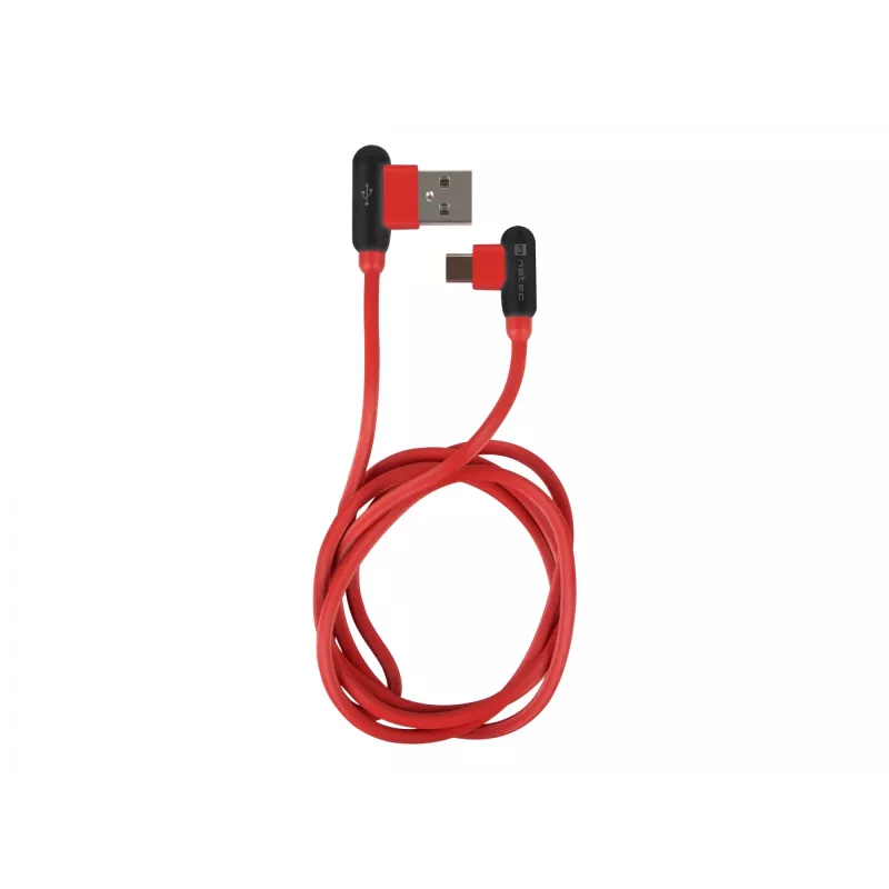 Kabel USB NATEC NKA-1201 USB 2.0 1m USB A USB C Czarny Czerwony