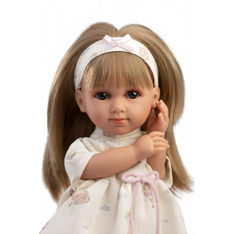 Lalka Llorens Elena 35 cm — realistyczne cechy, miękkie ciało