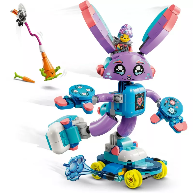 Zestaw LEGO 71490 Dreamzz Izzie i Bunchurro – Króliczek Gracz