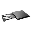 SAVIO AK-59 Zewnętrzna smukła nagrywarka CD/DVD R/RW - USB-C/USB-A, czarny