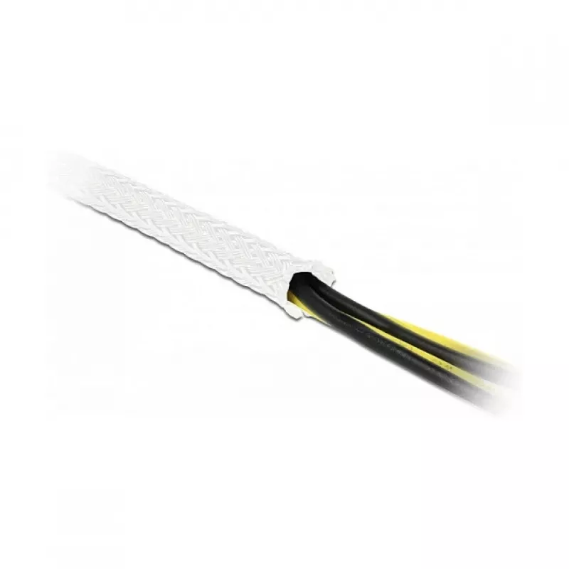 Oplot ochronny DeLOCK 20806 10 m x 25 mm biały