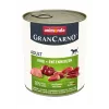 ANIMONDA GranCarno Adult Beef and duck hearts - mokra karma dla psów - 400g