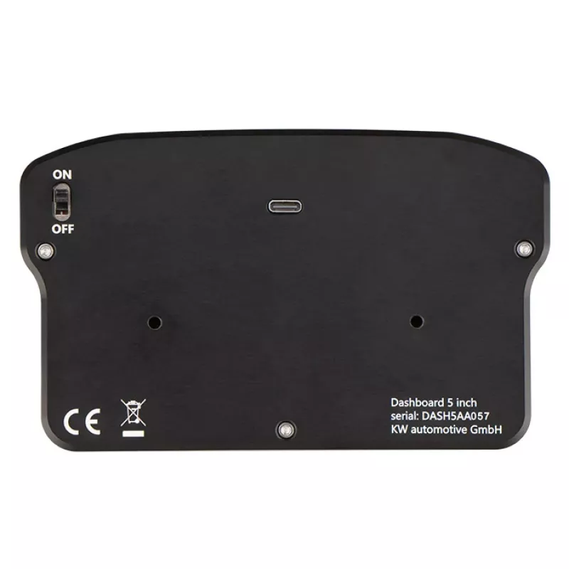 Panel deski rozdzielczej na kierownicę Ascher Racing 5 cali model 76080029 do wyświetlaczy wyścigowych symulatorowych