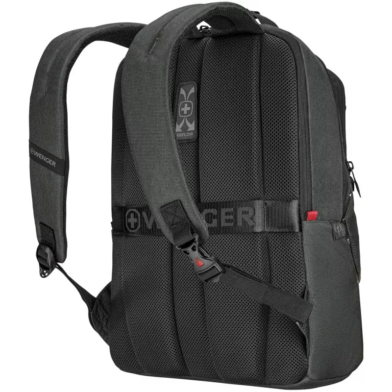 WENGER MX ECO Professional 40,64cm 16Zoll plecak na laptopa z kieszenią na tablet 25,4cm 10Zoll węgiel drzewny