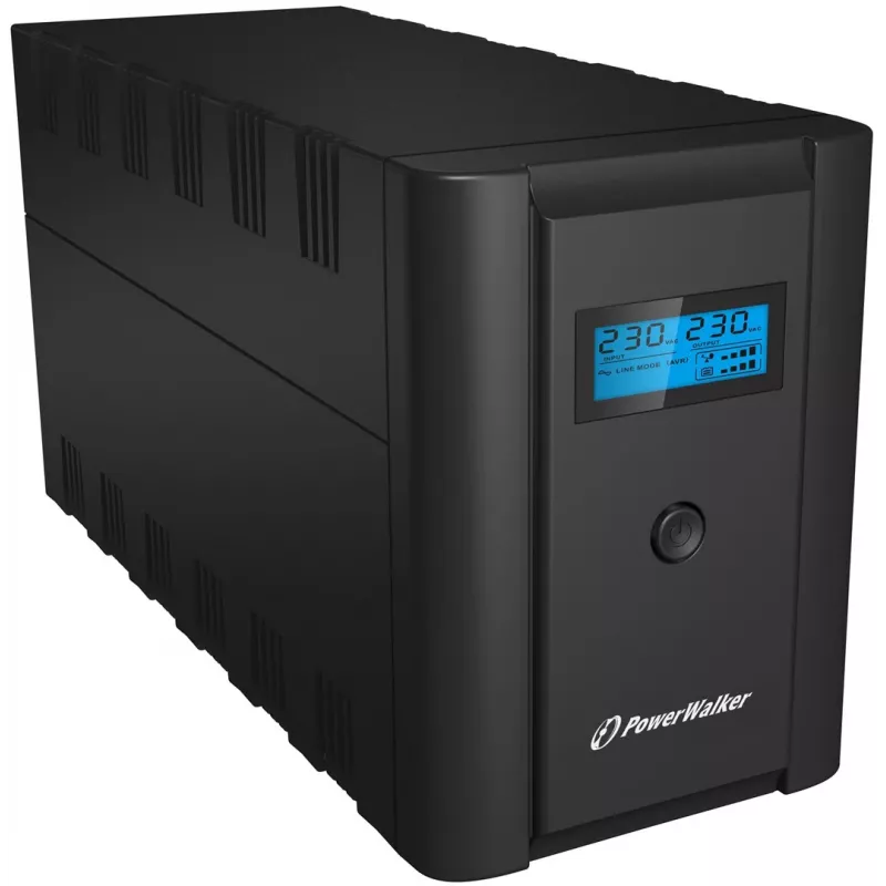 PowerWalker VI 1200 SHL Schuko zasilacz awaryjny (UPS) Line-Interactive 1,2 kVA 600 W 4 gniazda AC