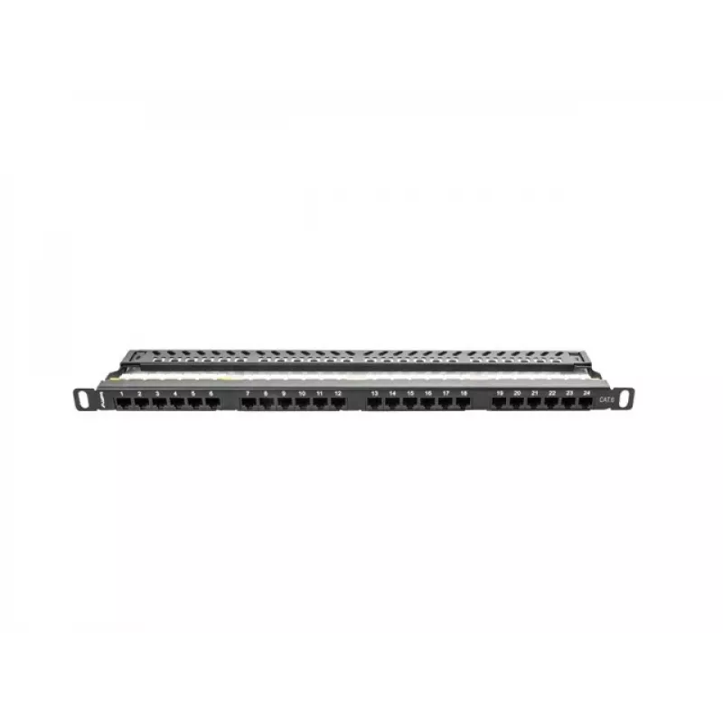 Lanberg PPU6-0024-B panel krosowy 0.5U