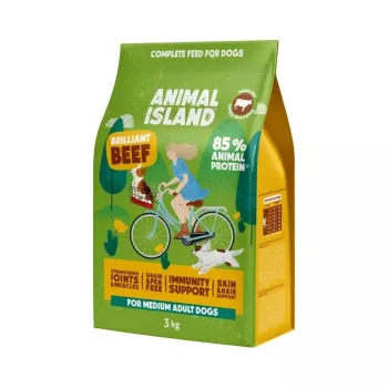ANIMAL ISLAND Brilliant beef - sucha karma dla psów - 3kg