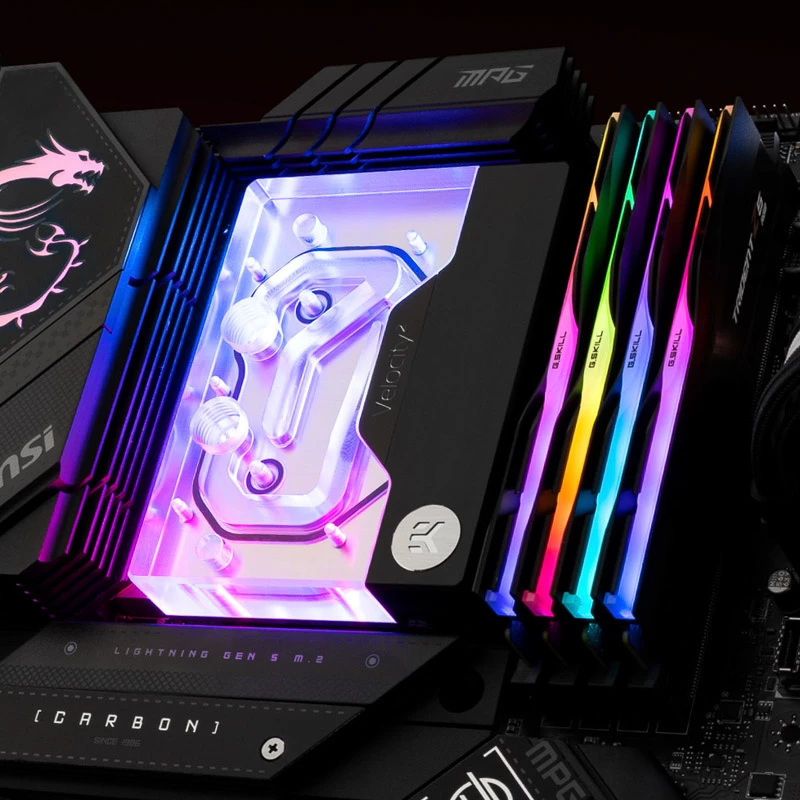 EK Waterblocks EK-Quantum Velocity2 D-RGB - AM5, nikiel + akryl