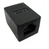 Łącznik modułowy RJ-45 VALUE kat. 6 nieekranowany czarny