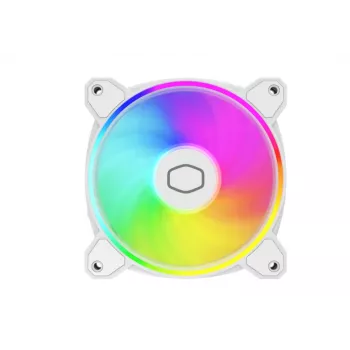 Cooler Master MasterFan MF120 Halo2 White Edition 120mm ARGB Wentylator Obudowy