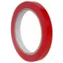 Taśma pakowa agipa 12 mm x 66 m PVC czerwona — do zamykania worków, 1 szt. (16998)