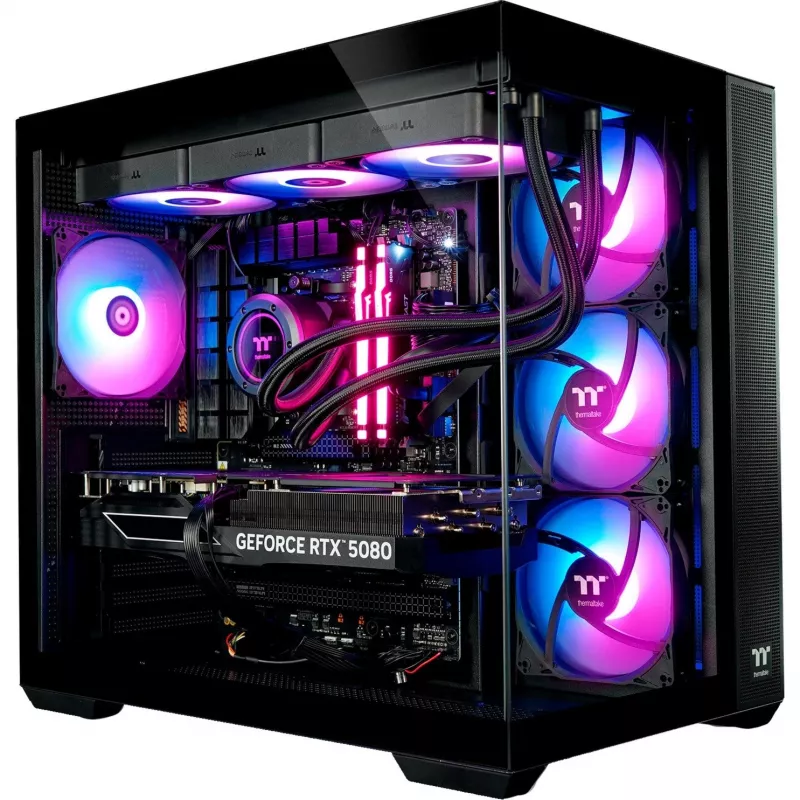 Komputer Thermaltake FTW RTX 5080 Czarny Intel Core i7 16 GB 1 TB SSD NVIDIA RTX 5080 Windows 11 Home 64-Bit