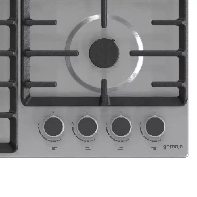 Płyta gazowa Gorenje G642ABX stal nierdzewna do zabudowy 60 cm 4-strefowa