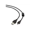 Gembird 1.8m USB 2.0 A/mini-USB 1.8m USB A Mini-USB B Schwarz (CCF-USB2-AM5P-6)