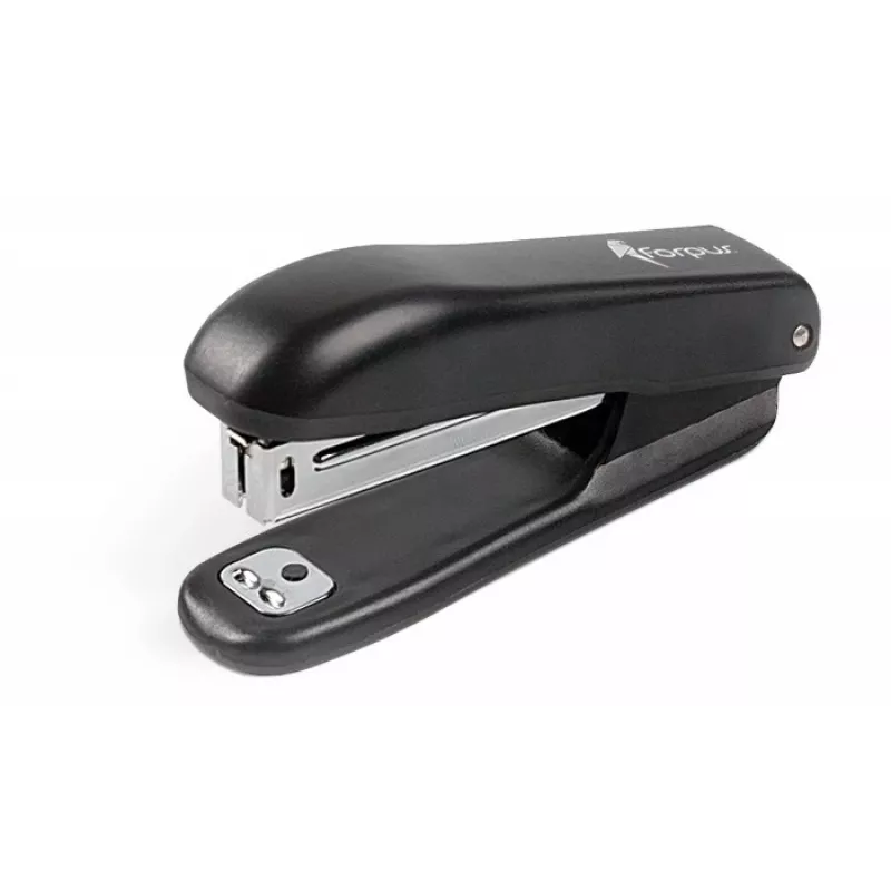 Stapler Forpus, czarny, do 12 arkuszy, zszywki 10 1102-004