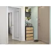 Zamknięty organizer na buty górny e-sklep MODO ANT/ART — Antracyt i Dąb, płyta wiórowa
