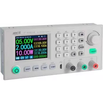 Joy-it RD6006 Laboratory Power Supply, adjustable 0 - 60 V 0 mA - 6 A remote-controllable, programmable, cienki form factor Anzahl Outputs 2 x (JT-RD6006)