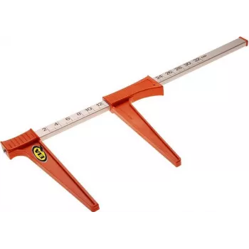 Zacisk pomiarowy BAHCO 2800 — kalibrowany w laboratorium akredytowanym przez DAkkS, 32 cm