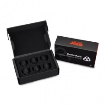 Thermal Grizzly DeltaMate Extender MF14 – złączka chłodzenia wodnego, czarny, 6 szt. (TG-DM-FIT-6007)