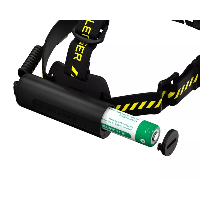 Ledlenser 502195 latarka Czarny, Żółty Latarka czołowa LED