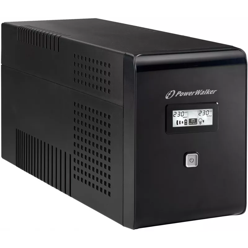 PowerWalker VI 2000 LCD 2 kVA 1200 W 2 gniazda AC