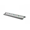 Lanberg PPU5-0024-B - RJ-45 - Kat.5, Kat.5e - Czarny - Metal - Montaż w szafie RACK - 0.5U