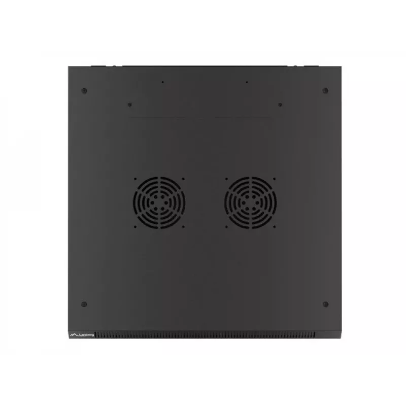 Szafa wisząca LANBERG WF01-6618-10B, 18U, 600×600×907 mm, czarna, 60 kg
