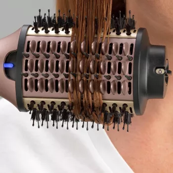 BaByliss AS95E Air Moc Volume Hot air brush Champagne 1000 W