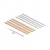 DeLOCK 67057 19-calowy panel krosowy typu D z odciążeniem, 32-portowy, czarny