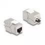 DeLOCK Keystone Module RJ45 jack to LSA Cat.6A cienki toolfree
