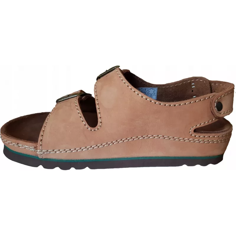 Wygodne sandały Scholl AIR BAG BACK STRAP BRONZE 39