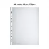 AD Class PUNCHED POCKET Orange Peel A4 40 mikr., opakowanie 100 szt.