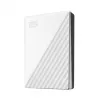 Western Digital WD My Passport 5 TB biały USB 3.0 / 2,5 inch, 19,15 mm / szyfrowanie 256-bitowe / WD Backup / biały (WDBPKJ0050BWT-WESN)