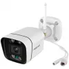Foscam V8P Wi-Fi Kamera monitorująca Biała 8MP (3840x2160), Dwuzakresowe Wi-Fi, wbudowany reflektor i syrena alarmowa (V8P-W)