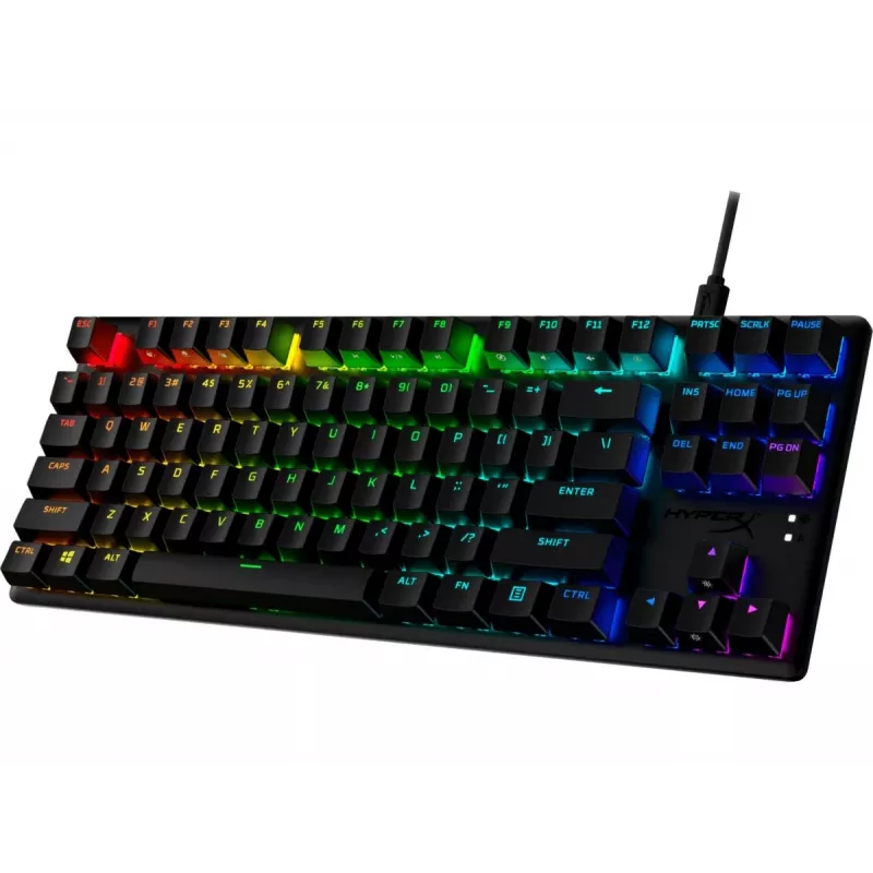 HyperX Alloy Origins Core PBT HX niebieski - mechaniczna klawiatura gamingowa
