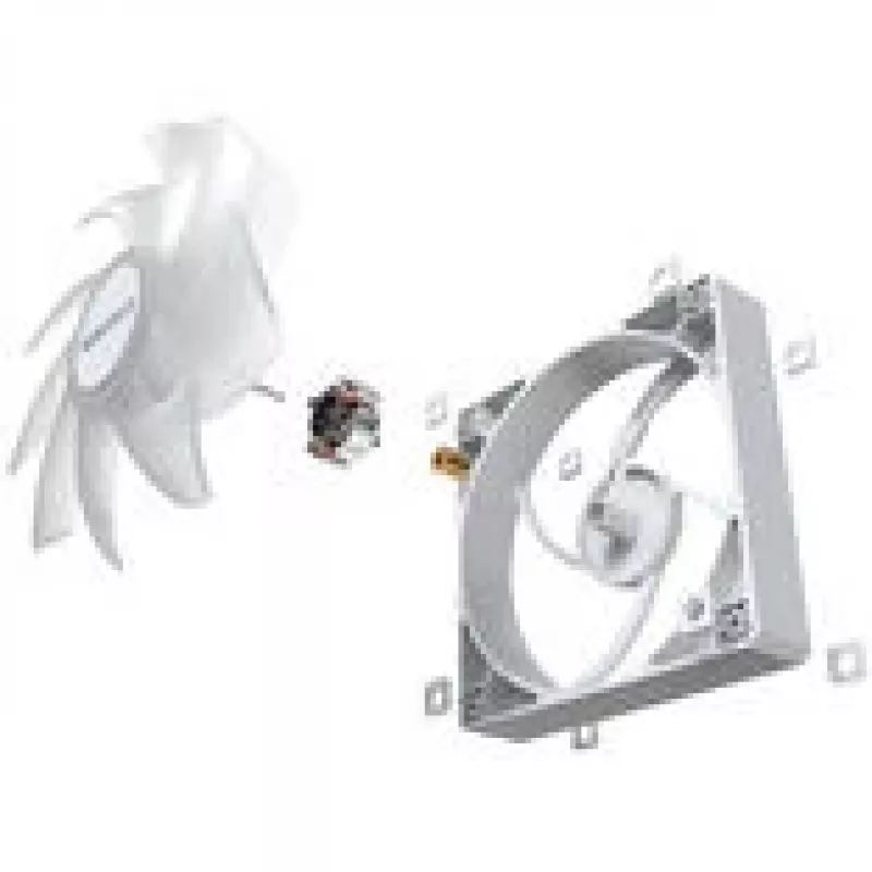 Wentylator chłodzący Montech GF120 PWM ARGB 120 mm biały, sterowanie PWM, podświetlenie ARGB