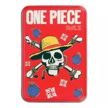 Karty do gry Paladone One Piece w metalowej puszce – standardowy rozmiar talii
