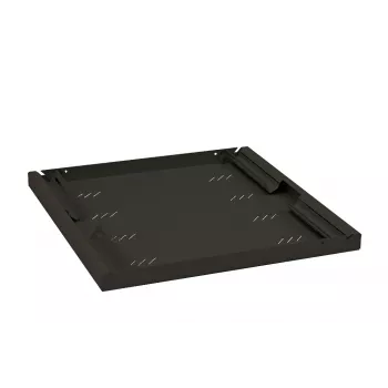 19 inch shelf Triton RAB-UP-550-A4 1U 550mm 80kg plastic Czarny